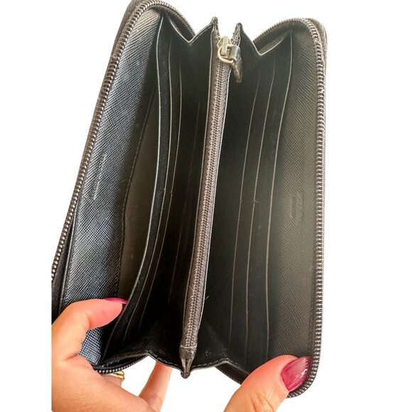 PRADA Nylon Tessuto Long Zip Clutch Wallet - Picture 7 of 7